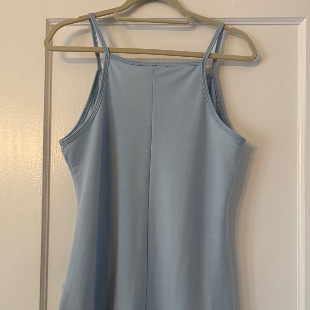 No Comment Comfy Sky Blue Women's Jumpsuit - Picture 6 of 13